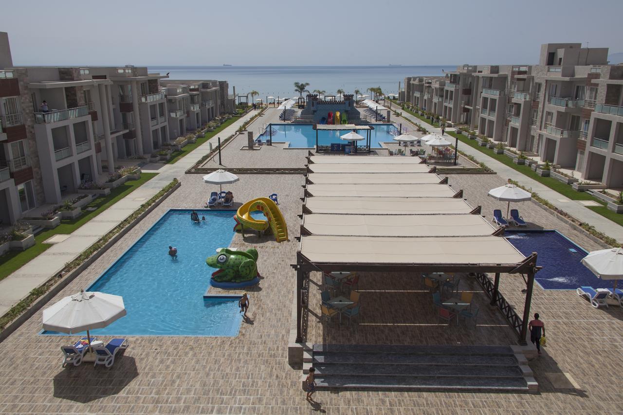 Elite Residence Aqua Park Ain Sukhna Buitenkant foto